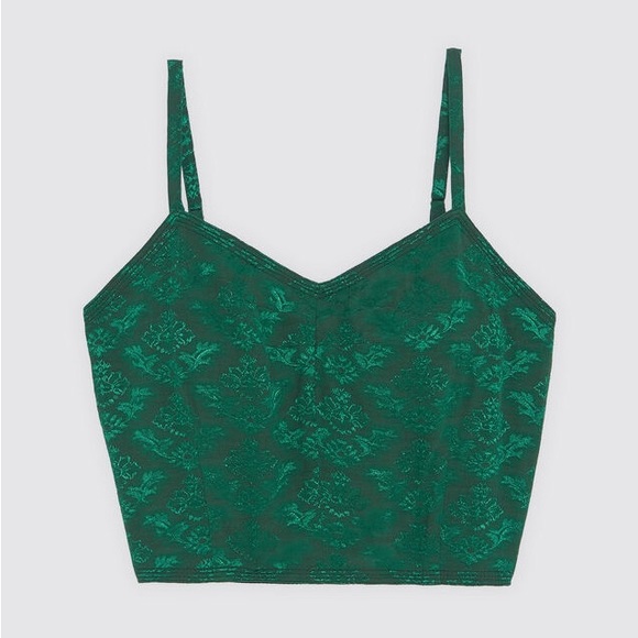 SANDRO | Jacquard Crop Blouse - Picture 1 of 8